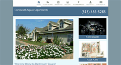 Desktop Screenshot of dartmouthsquareapartments.com